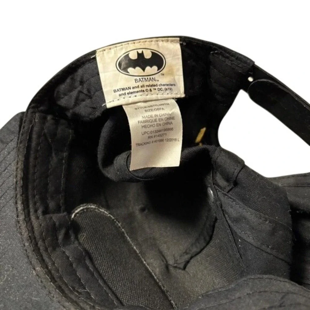 Batman Snapback Baseball Cap Embroidered  Logo‎ Streetwear OSFM Casual Hero